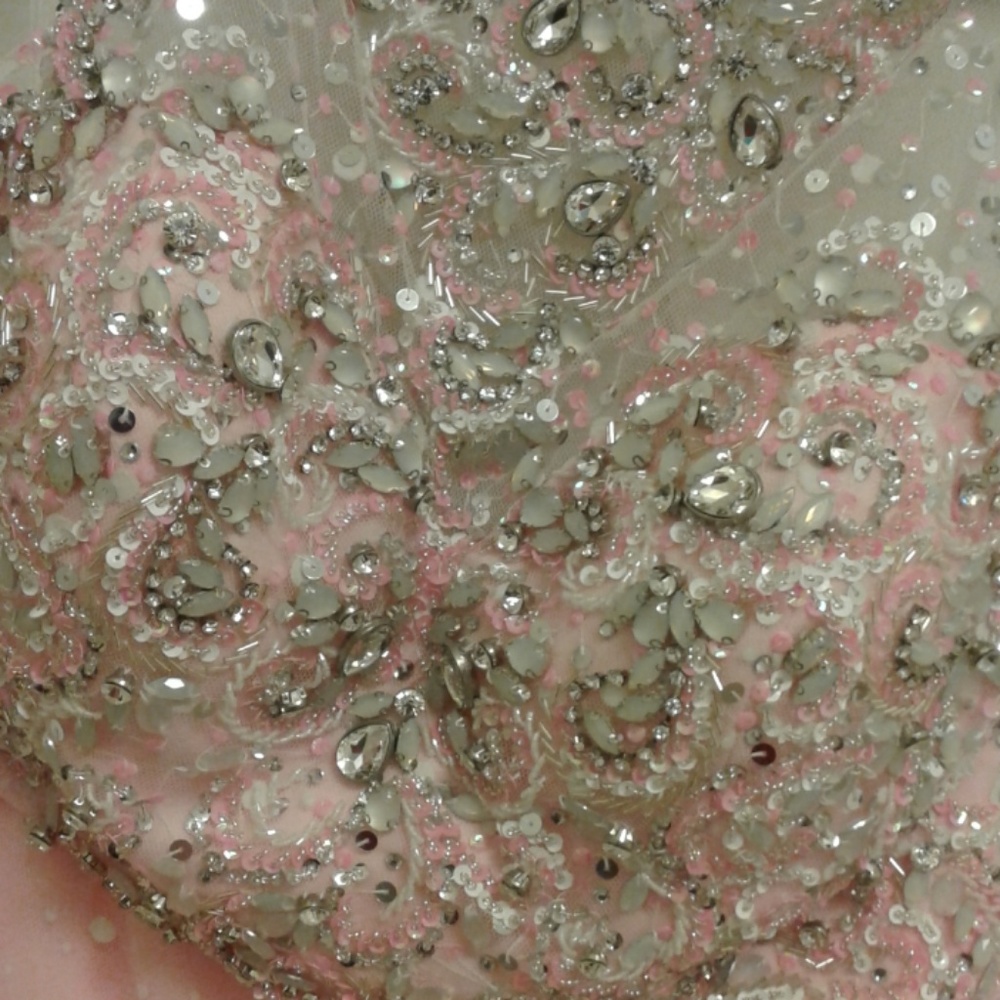 2 piece prom dress
